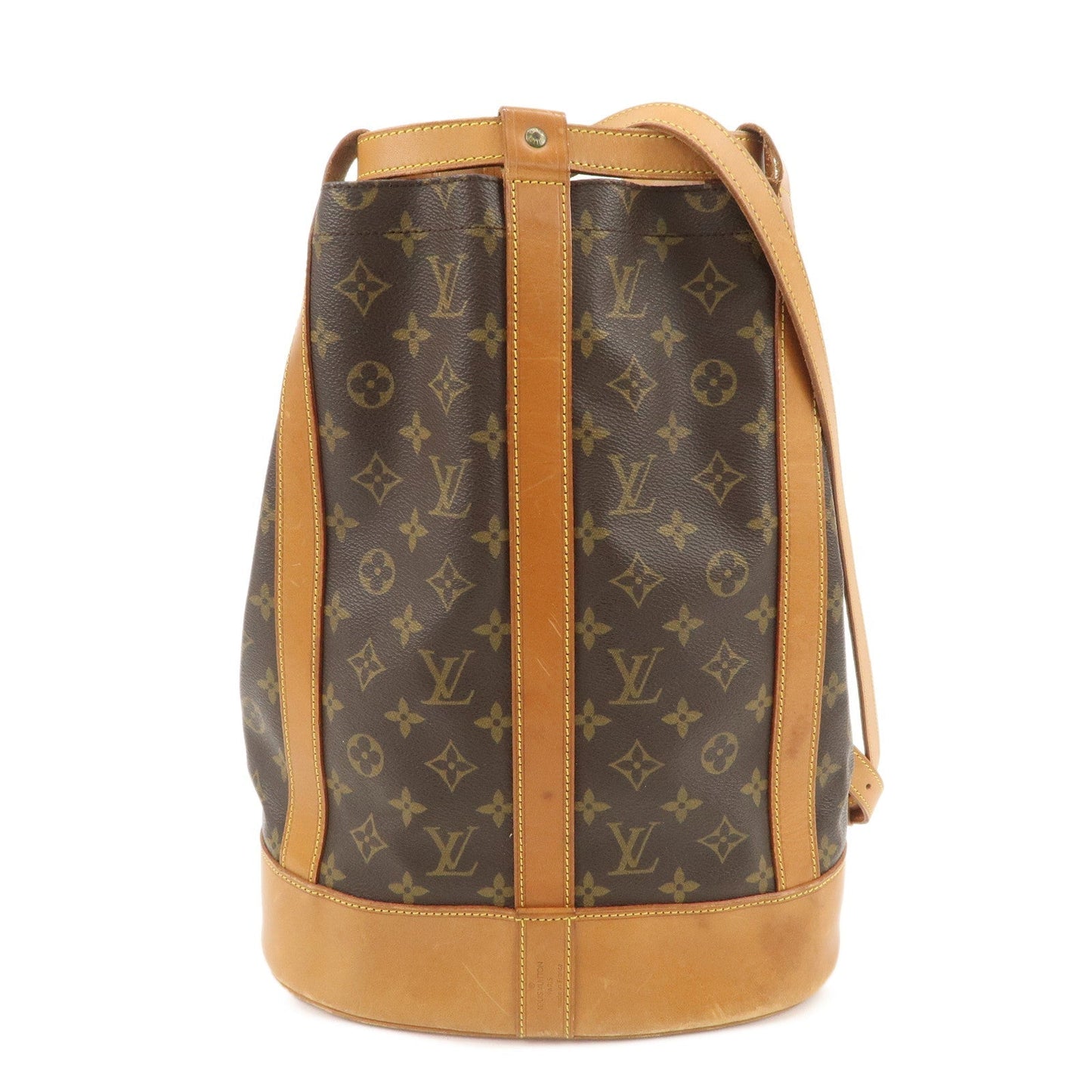 Louis Vuitton Monogram Randonnee PM Shoulder Bag Brown M42243