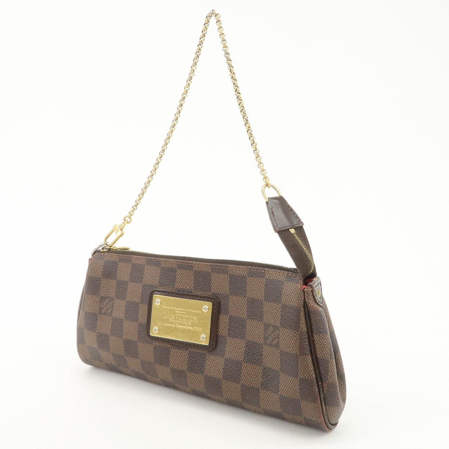 Louis Vuitton Damier Ebene Eva 2Way Hand Bag Shoulder Bag N55213