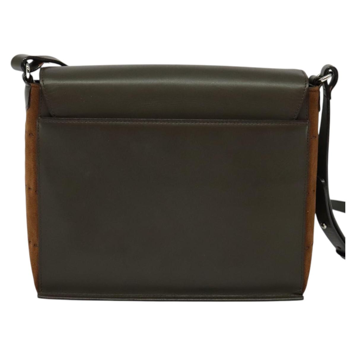 Burberry Brown Leather Shoulder Bag ( )