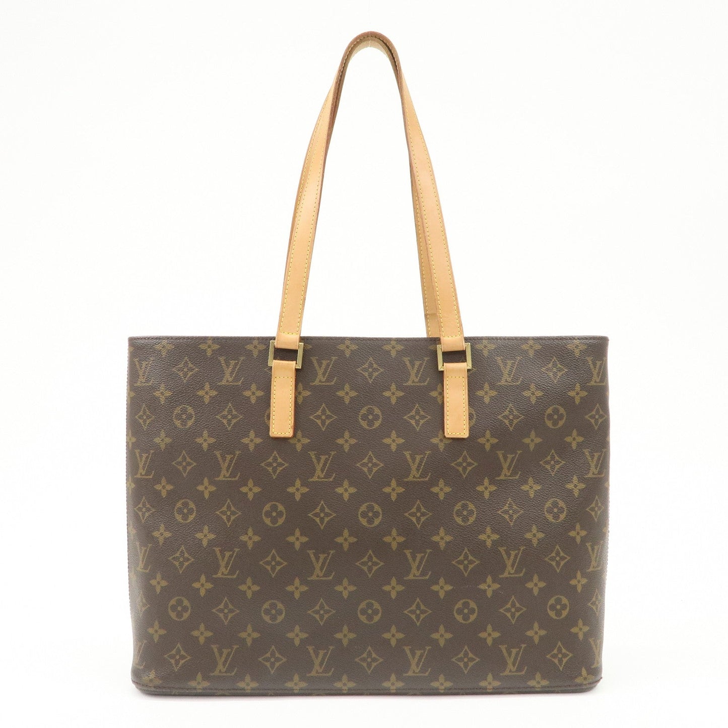 Louis Vuitton Monogram Luco Tote Bag Shoulder Bag Brown M51155