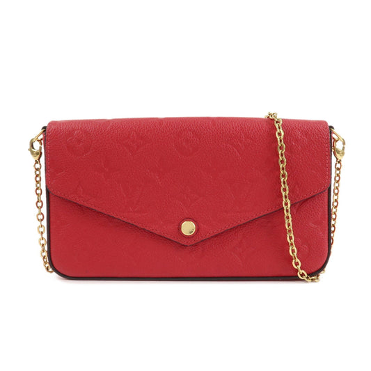 Louis Vuitton Monogram Empreinte Felicie Chain Shoulder Bag M63700