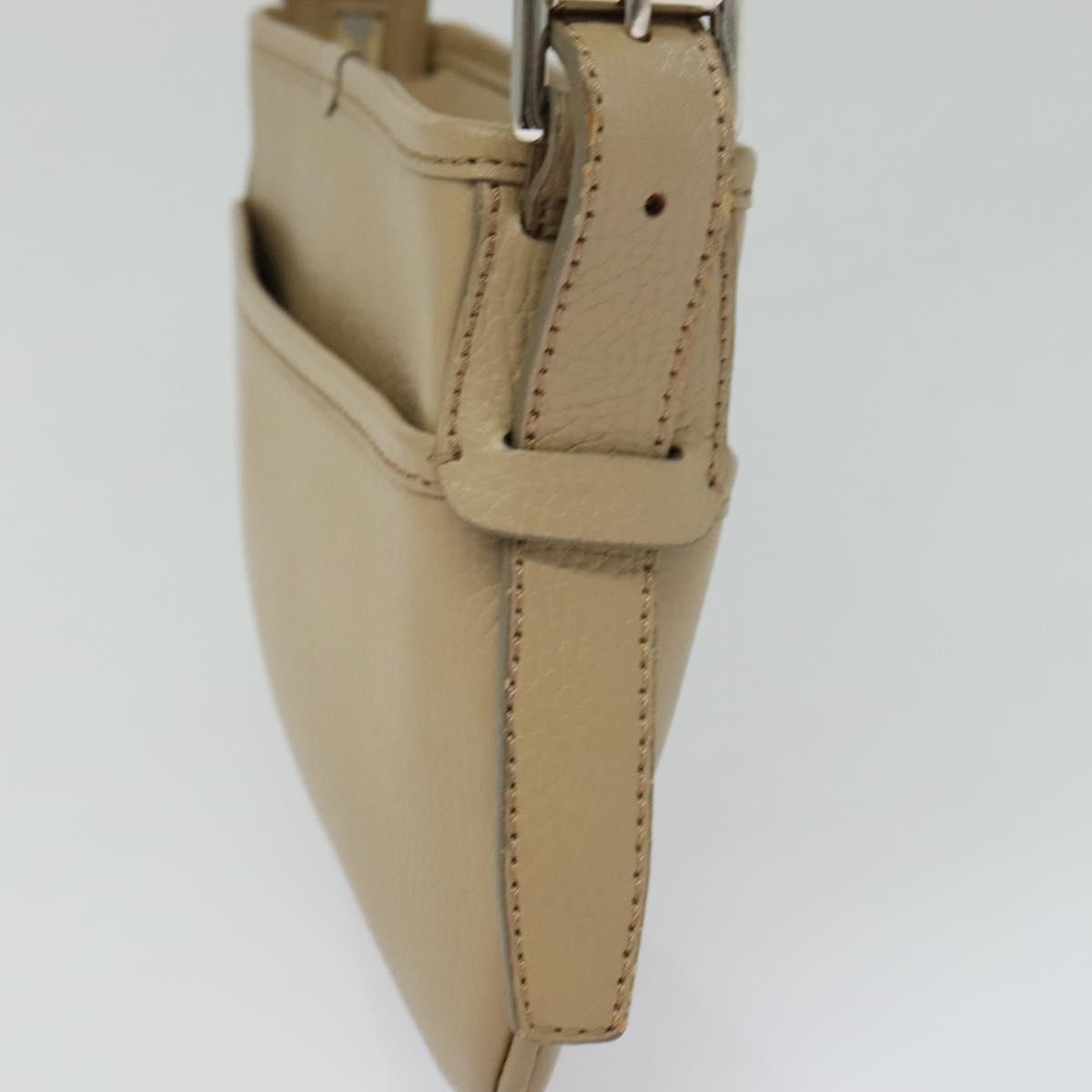 Burberry - Beige Leather Shoulder Bag ( )