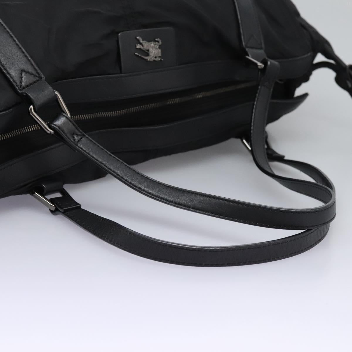 Burberry Nova Check Black Synthetic Tote Bag ( )