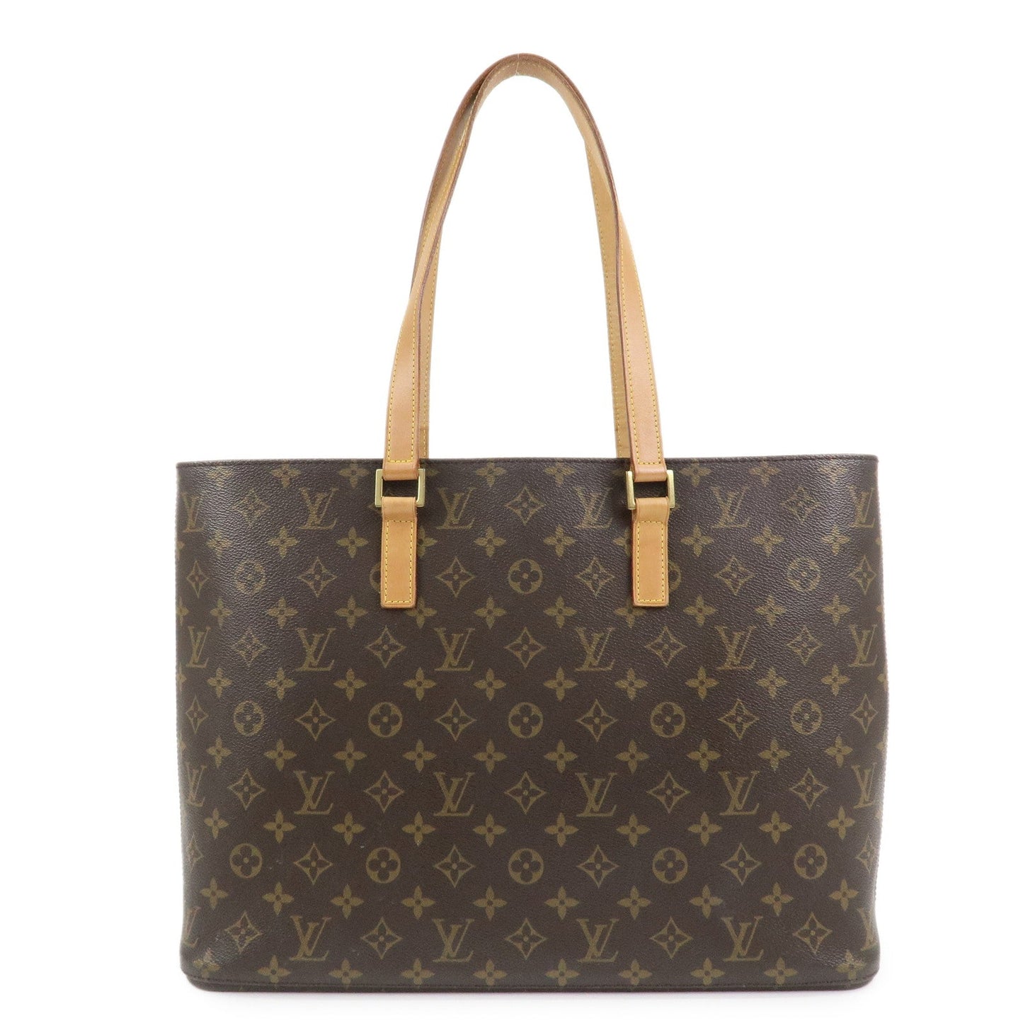 Louis Vuitton Monogram Luco Tote Bag Shoulder Bag Brown M51155