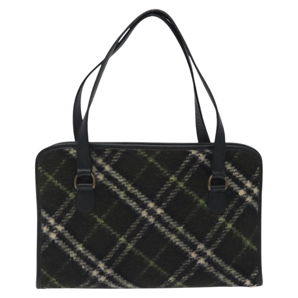 Burberry Khaki Wool Handbag ( )