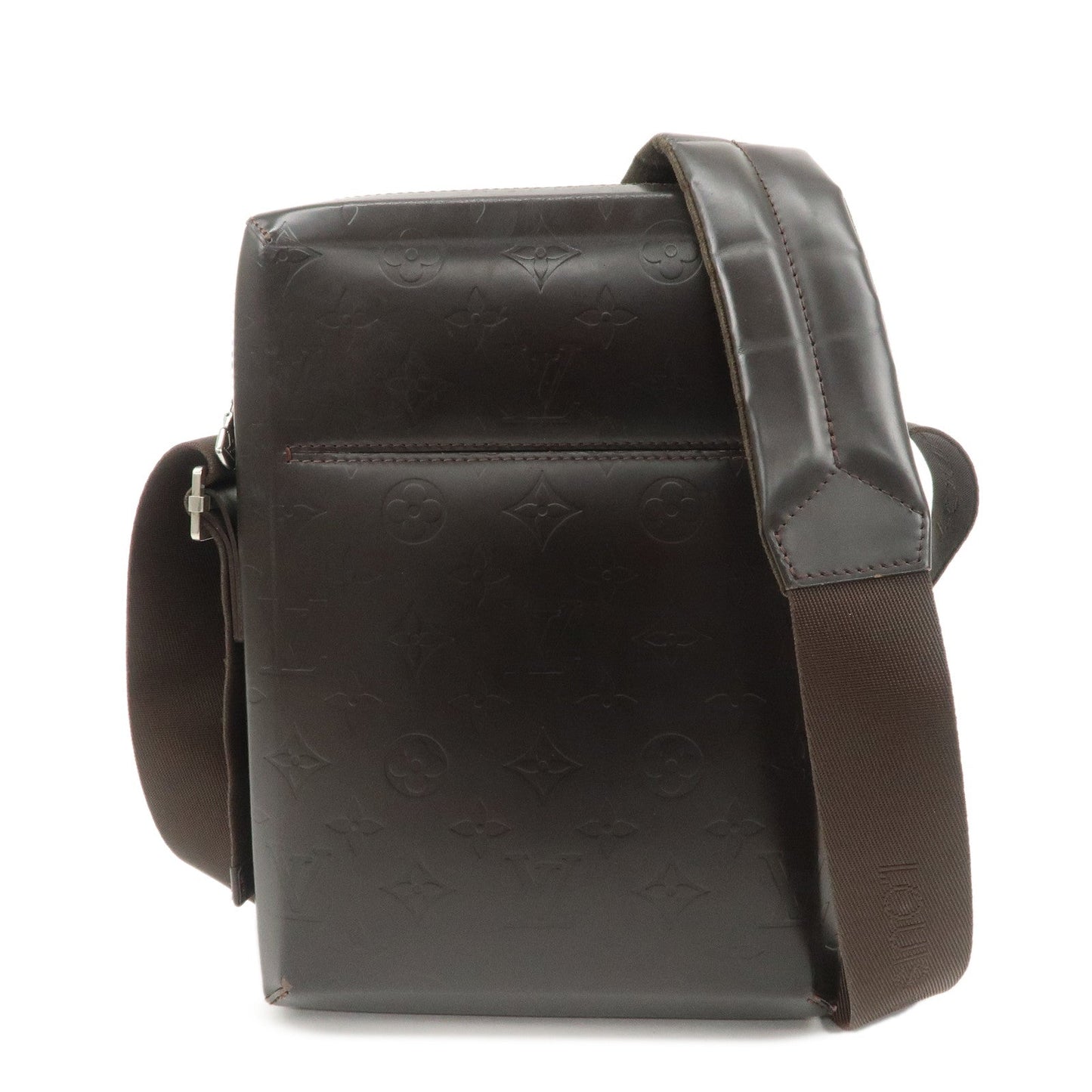 Louis Vuitton Monogram Bobby Leather Shoulder Bag Cafe Brown M46520