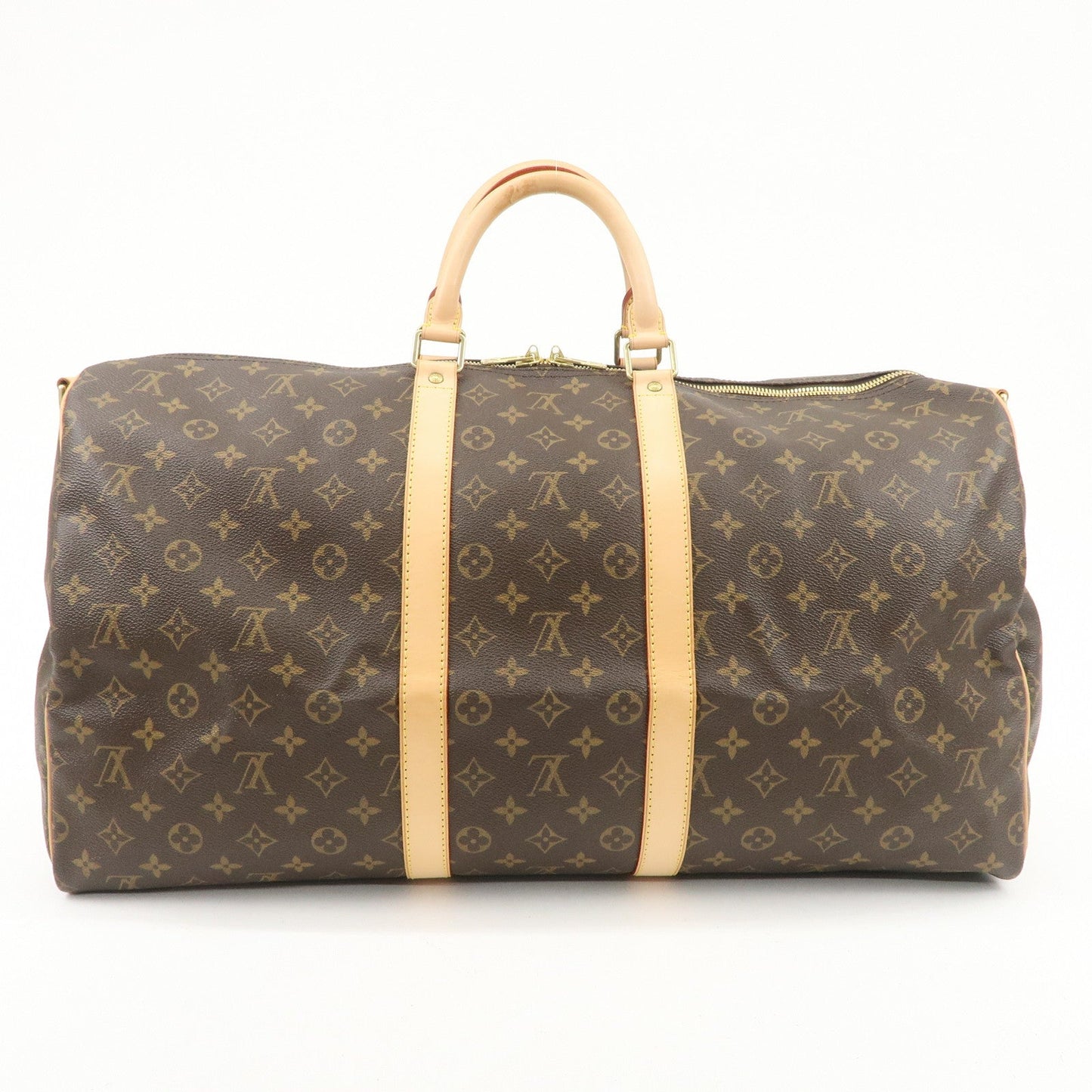 Louis Vuitton Monogram Keep All Bandouliere 55 Boston Bag M41414
