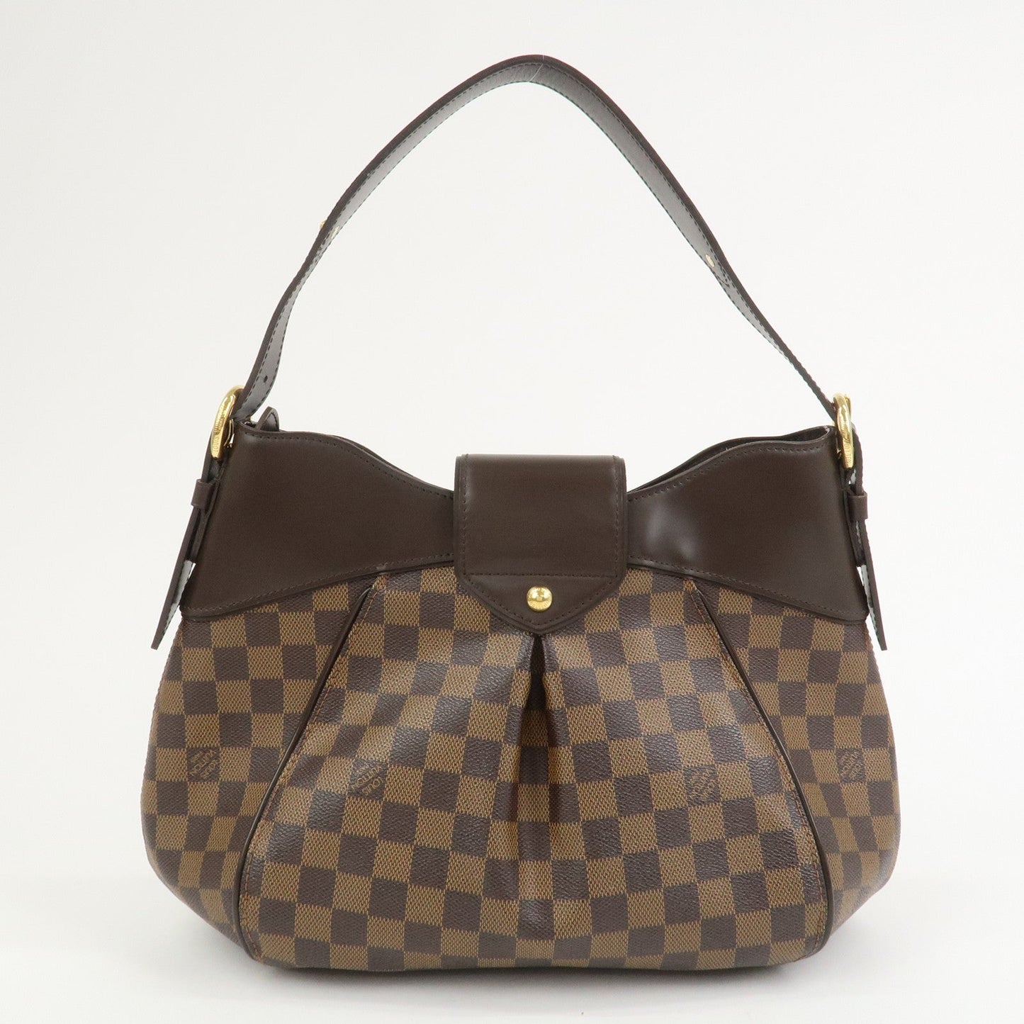 Louis Vuitton Damier Sistina MM Shoulder Bag Damier Ebene N41541