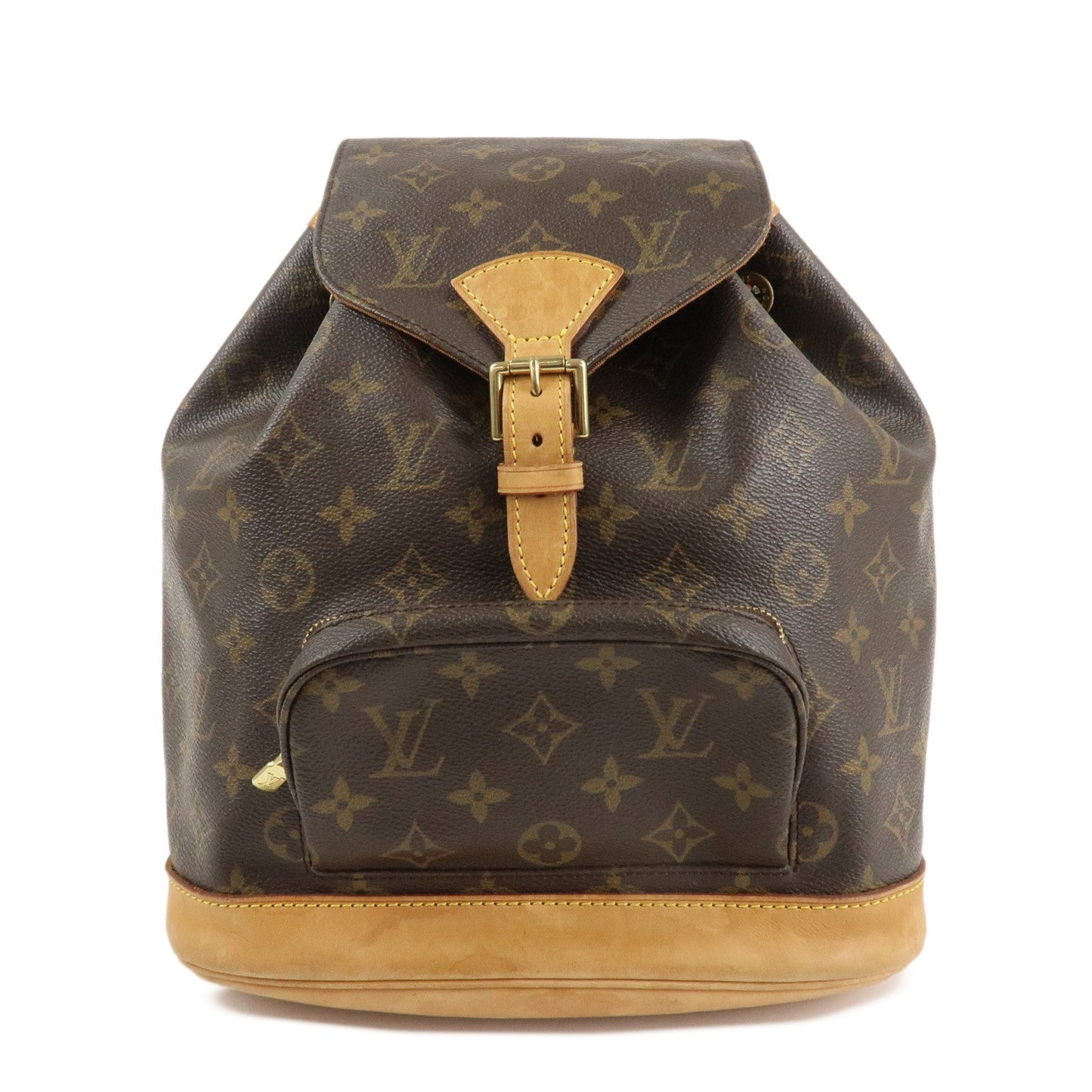Louis Vuitton Monogram Canvas Montsouris MM Backpack Brown M51136