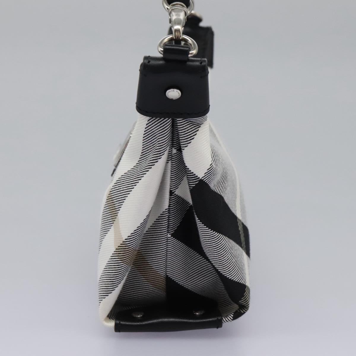 Burberry Nova Check Grey Canvas Clutch Bag ( )