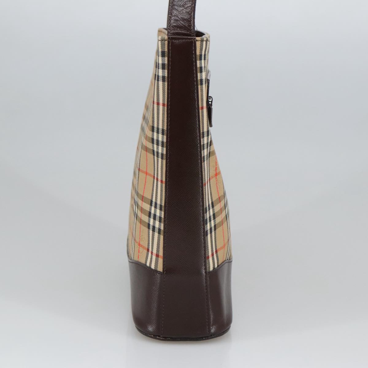 Burberry Nova Check Beige Canvas Shoulder Bag ( )
