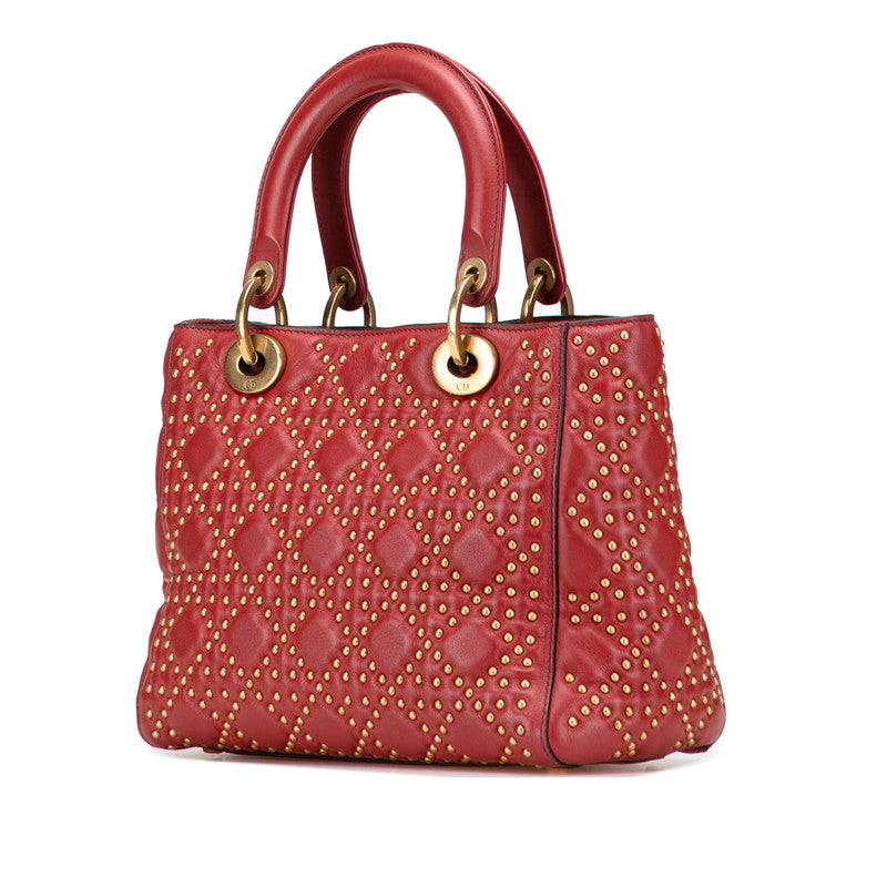 Dior Lady Dior Cannage Lambskin 2way Bag