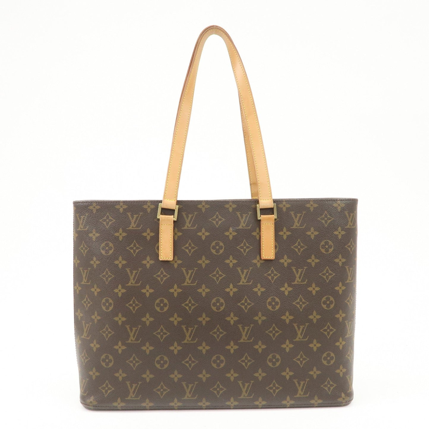 Louis Vuitton Monogram Luco Tote Bag Shoulder Bag Brown M51155