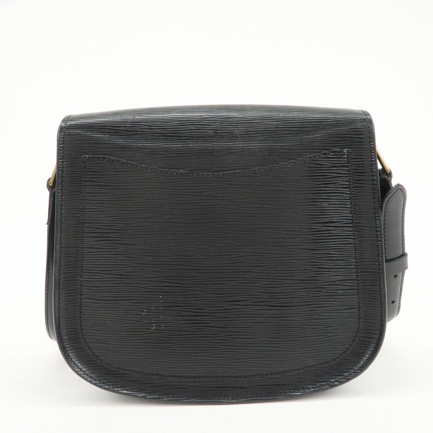 Louis Vuitton Epi Saint Cloud Shoulder Bag Black Noir M52192