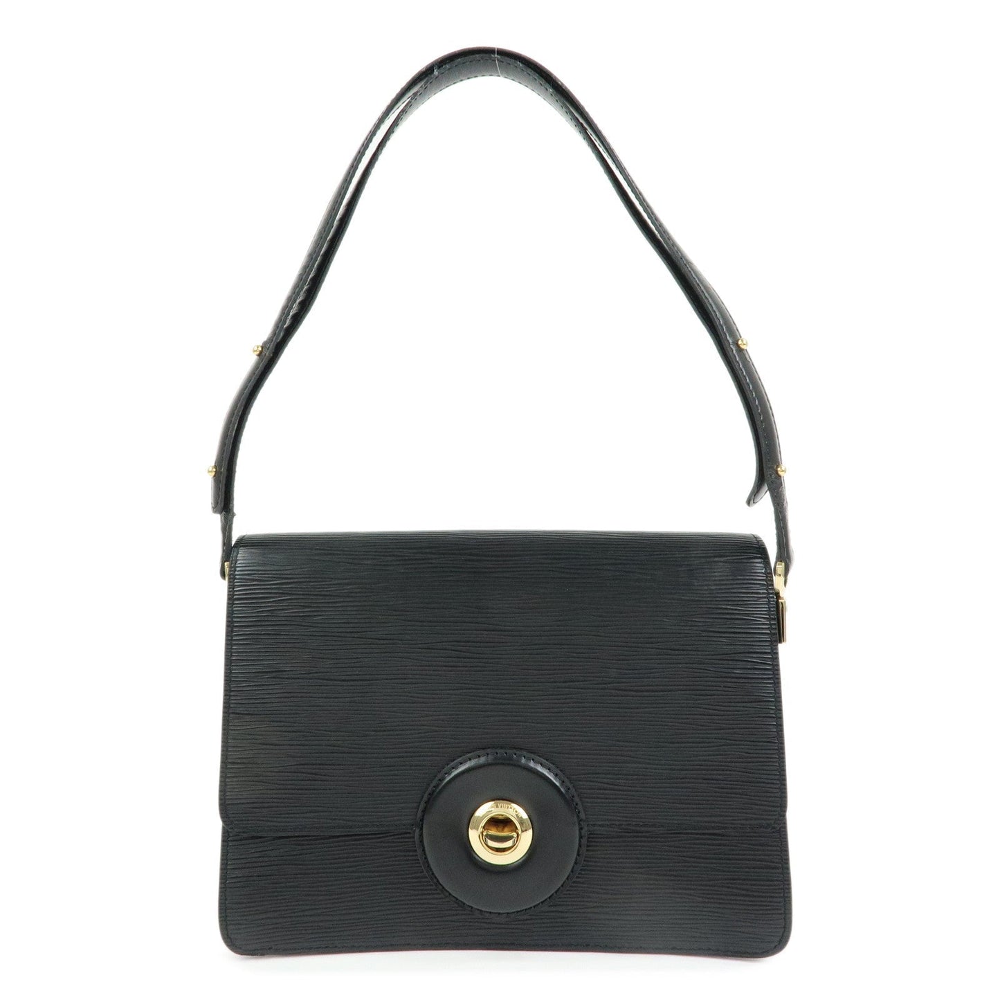 Louis Vuitton Epi Freerun Leather Shoulder Bag Noir Black M52402