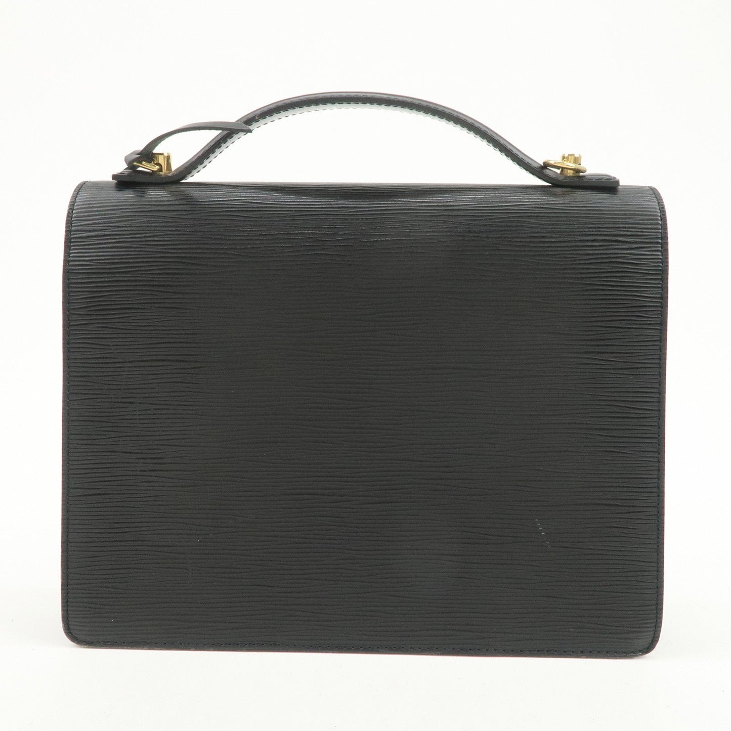 Louis Vuitton Epi Monceau 2Way Shoulder Bag Hand Bag Noir M52122