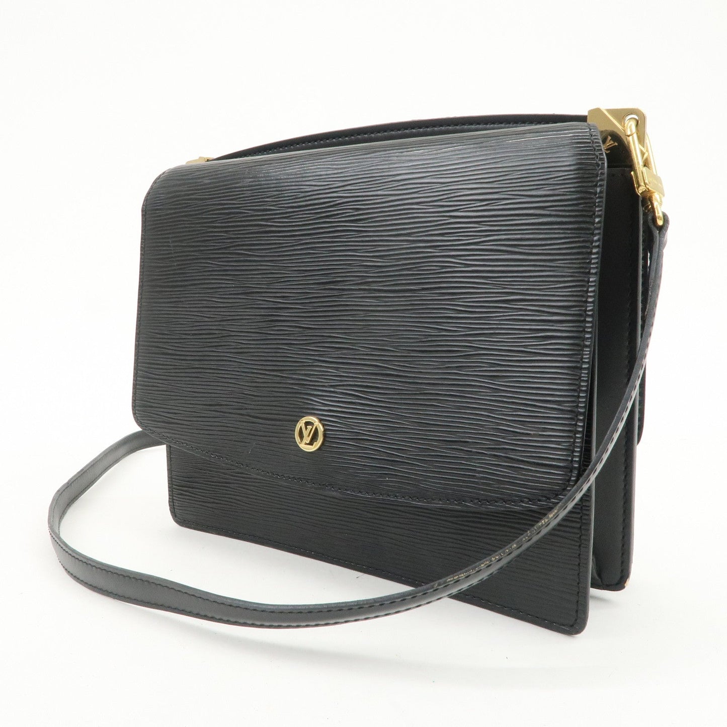 Louis Vuitton Epi Grenelle Shoulder Bag Crossbody Bag Noir M52362