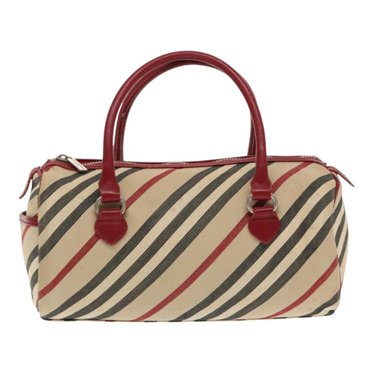 Burberry Nova Check Beige Synthetic Handbag ( )