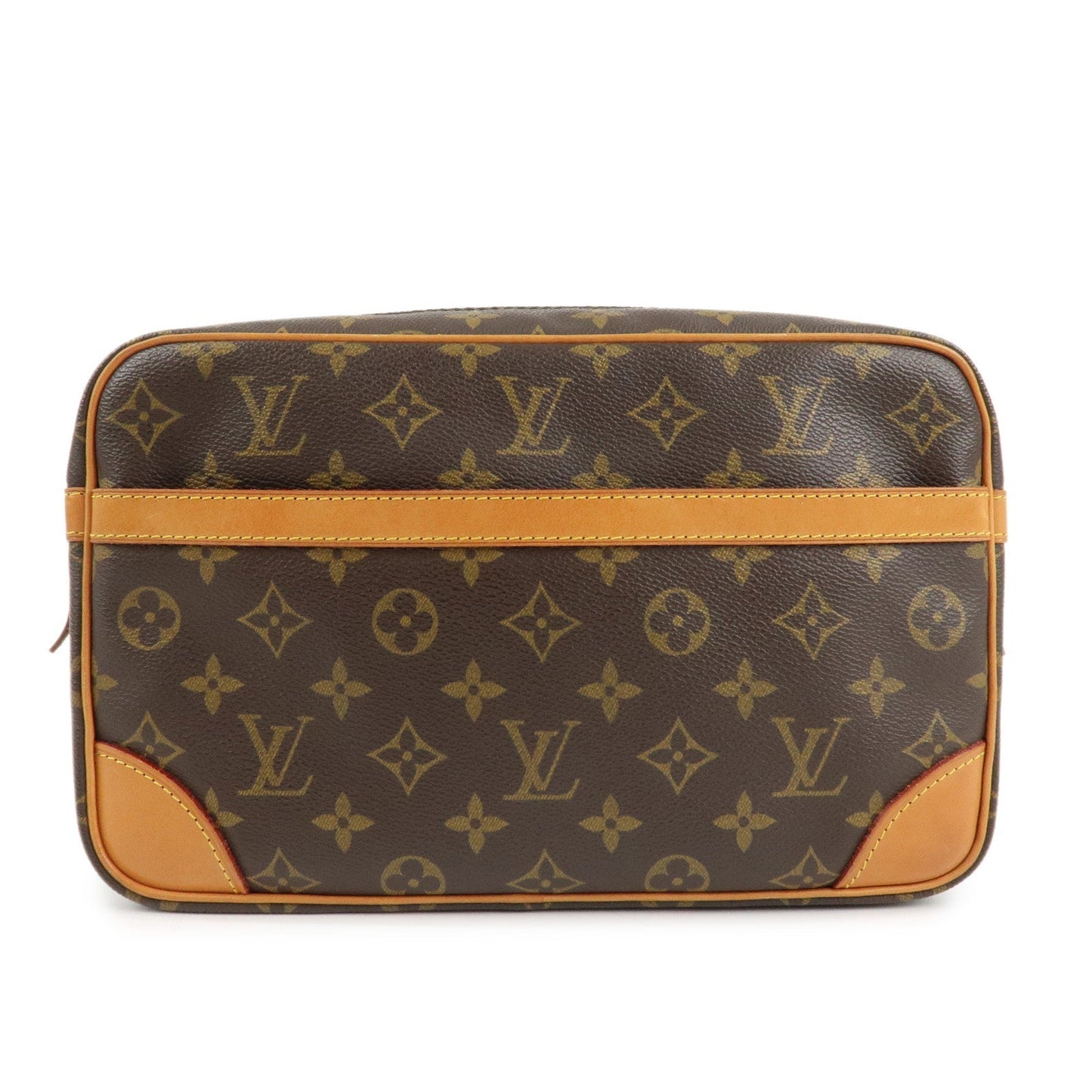 Louis Vuitton Monogram Compiegne 28 Pouch Clutch Bag M51845