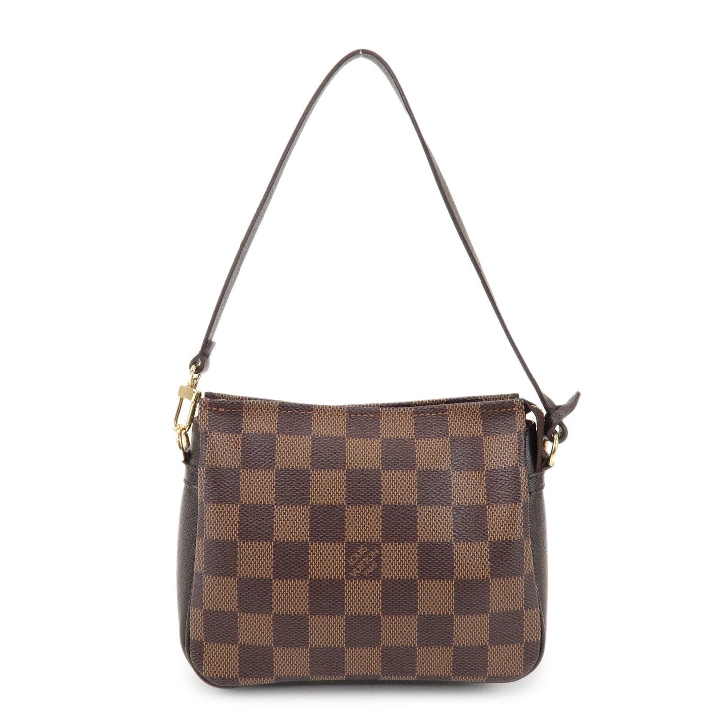 Louis Vuitton Damier Trousse Makeup Accessory Pouch Brown N51982