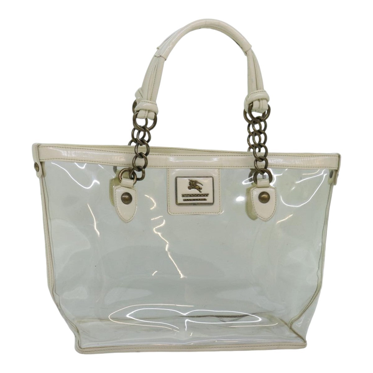 Burberry Transparent Vinyl Shoulder Bag ( )