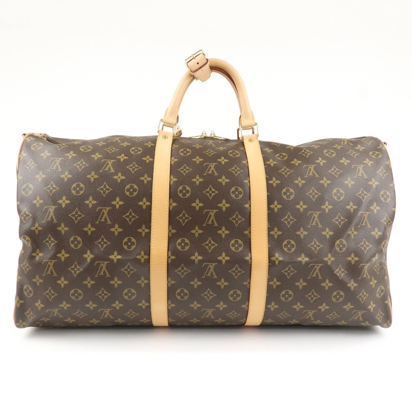 Louis Vuitton Monogram Keep All Bandouliere 60 Boston Bag M41412