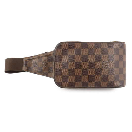 Louis Vuitton Damier Ebene Geronimos Crossbody Waist Bag Brown N51994