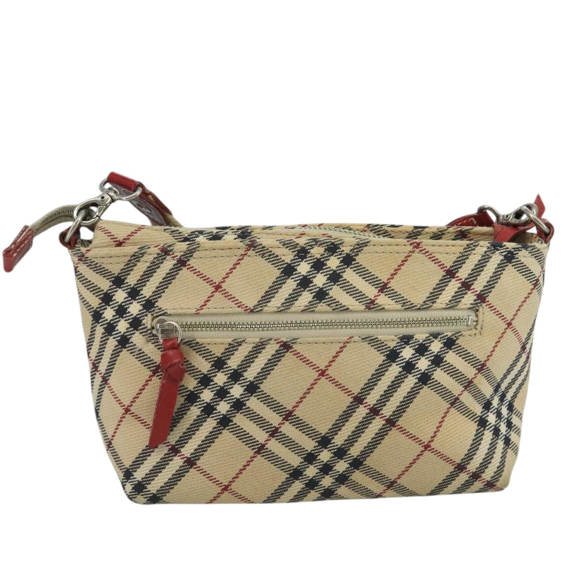 Burberry Nova Check Beige Canvas Shoulder Bag ( )