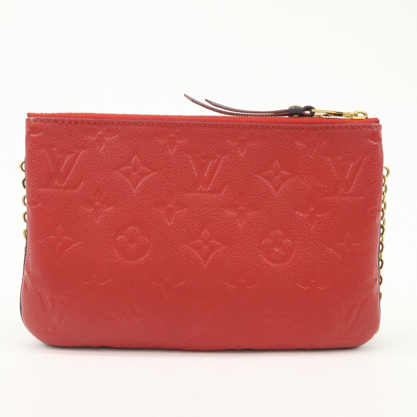 Louis Vuitton Monogram Empreinte Pochette Double Zip M63916