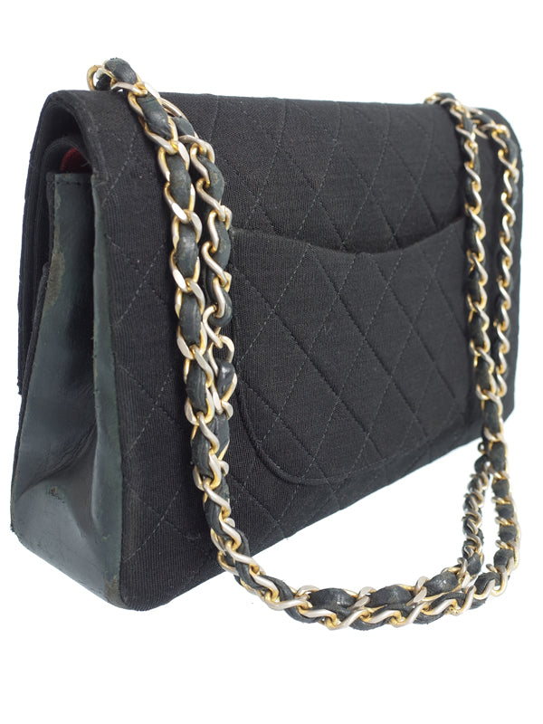Chanel Matelasse Chain Shoulder Bag Black
