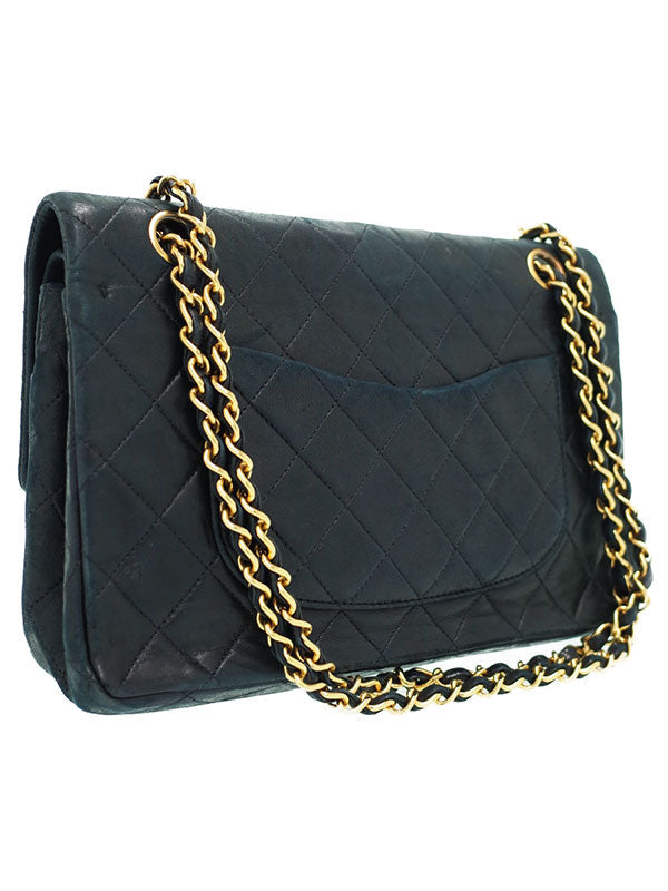 Chanel Matelasse Chain Shoulder Bag Black