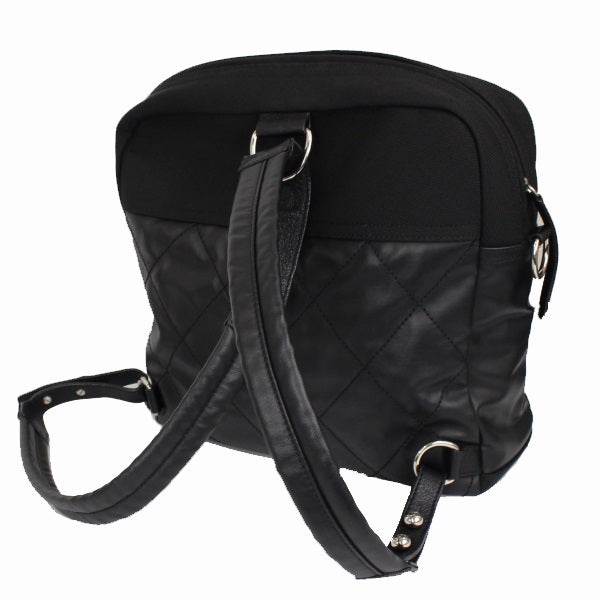 Chanel 2way Rucksack Paris Biarritz Backpack Black