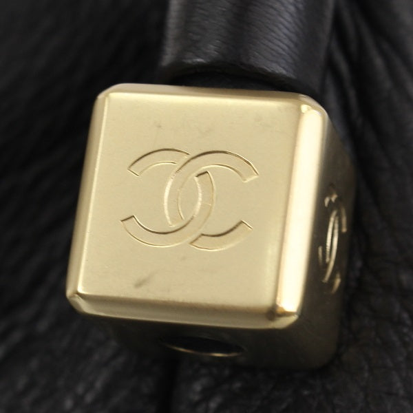 Chanel Handbag Leather Shoulder Bag Black