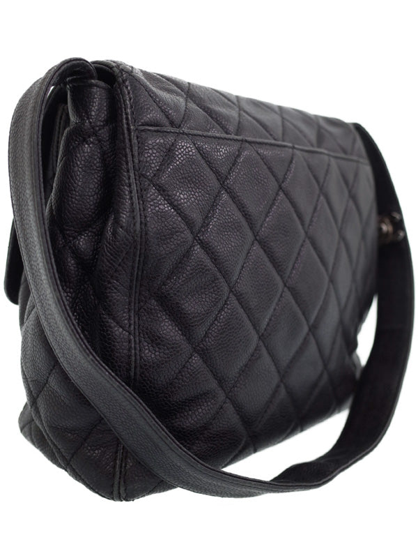 Chanel Matelasse Shoulder Bag Black