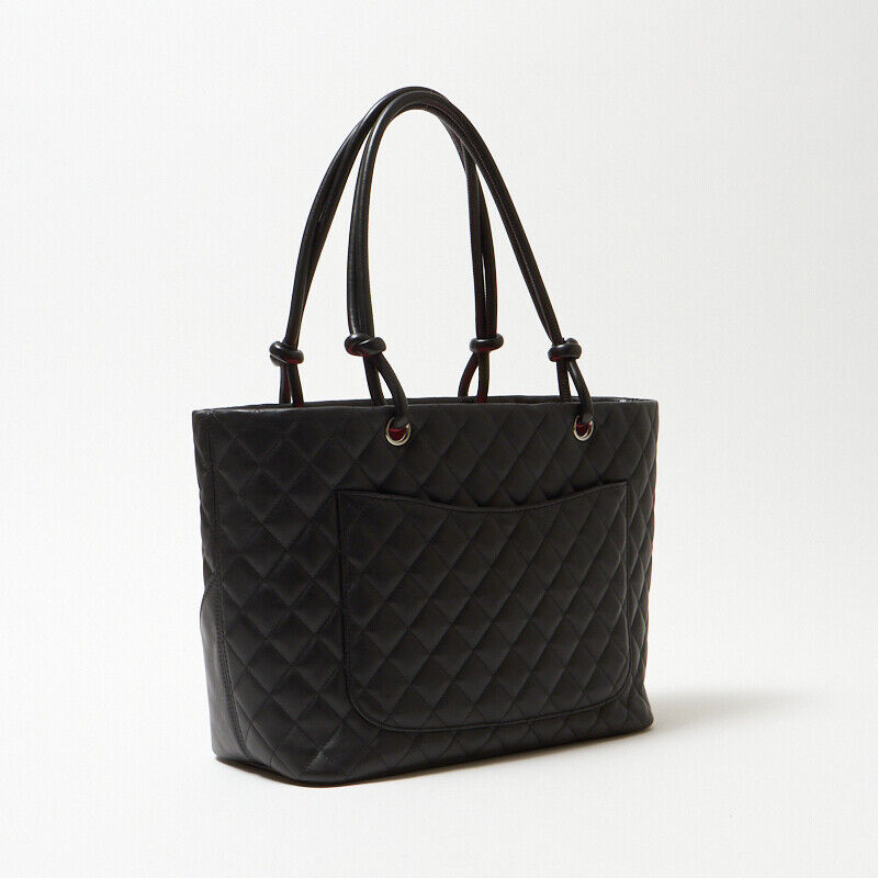 Chanel Cambon Large Tote Black Bag