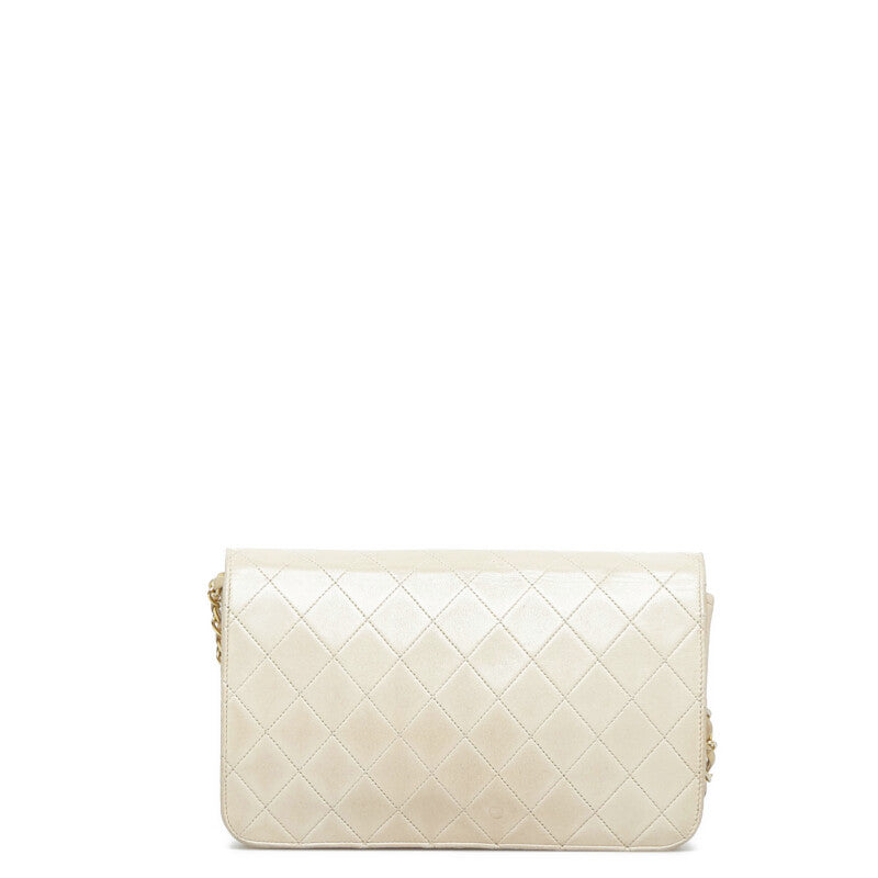Chanel Coco Mark Chain Shoulder Bag Beige