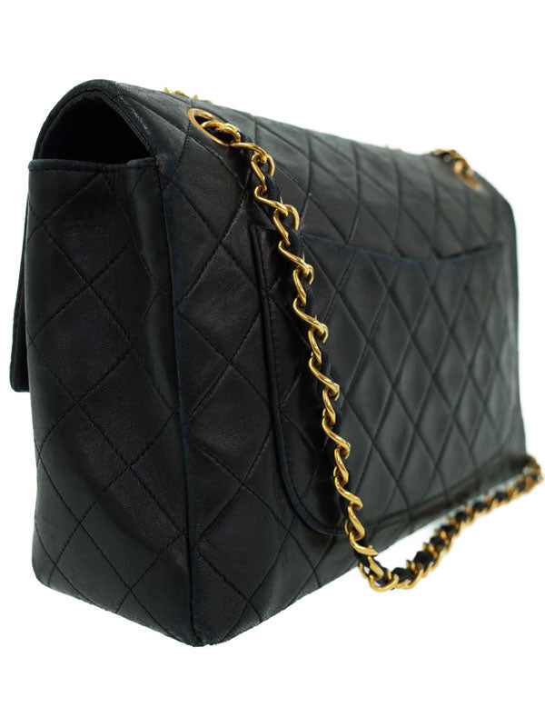 Chanel Lambskin Matelasse Chain Shoulder Bag