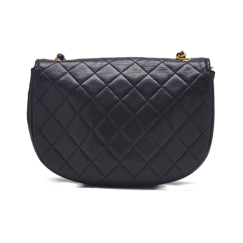 Chanel Mini Matelasse Chain Lambskin Black