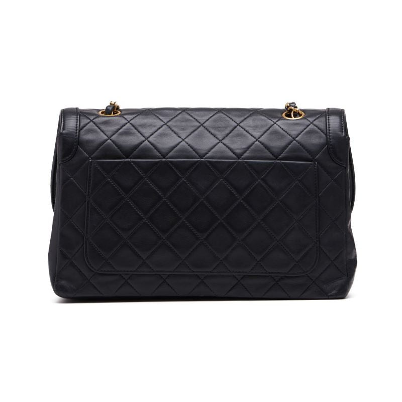 Chanel Matelasse Design Flap Chain Lambskin Black