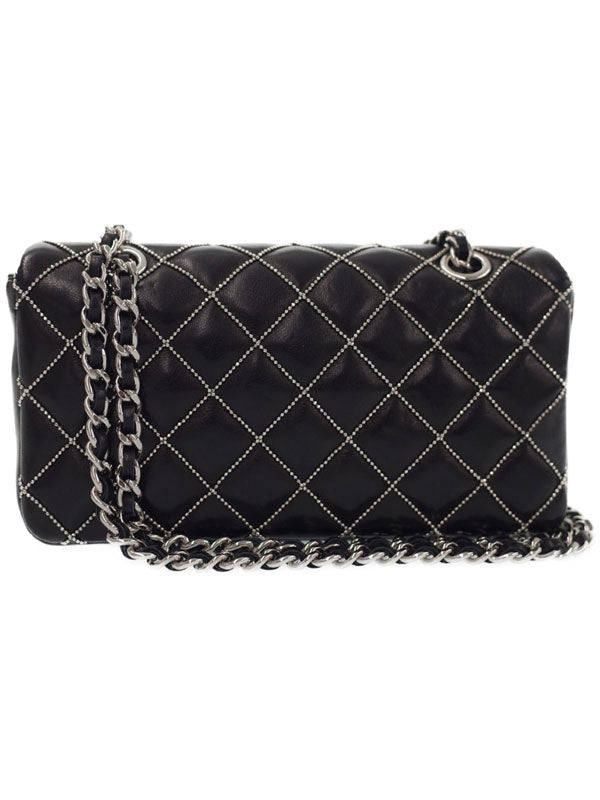 Chanel Matelasse Chain Shoulder Bag Black
