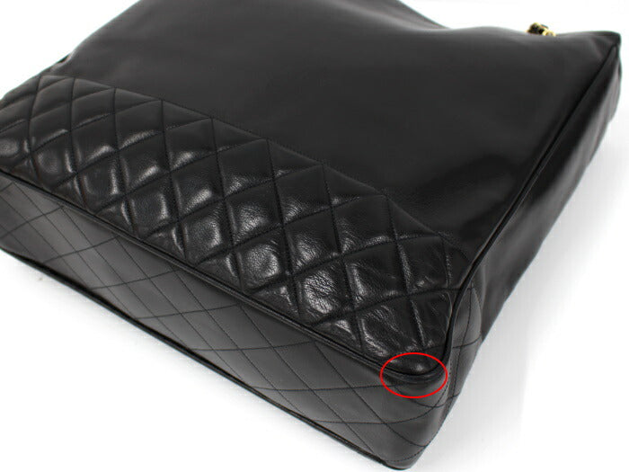 Chanel Matelasse Leather Chain Tote Bag