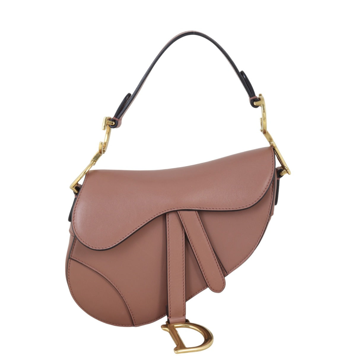 Dior Saddle Bag Mini with Embroidered Strap