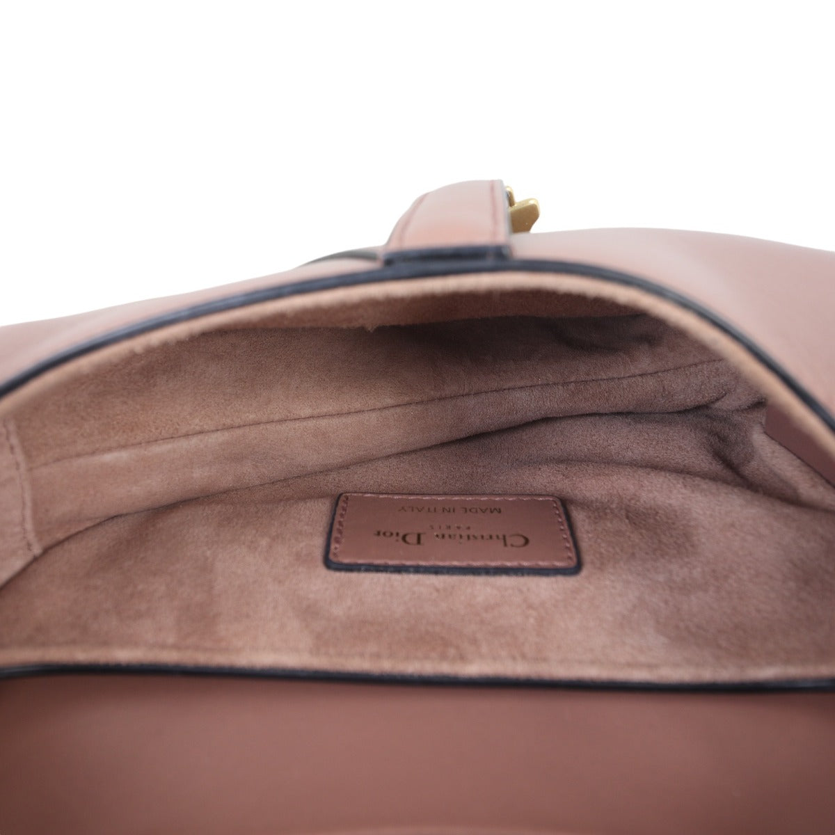 Dior Saddle Bag Mini with Embroidered Strap