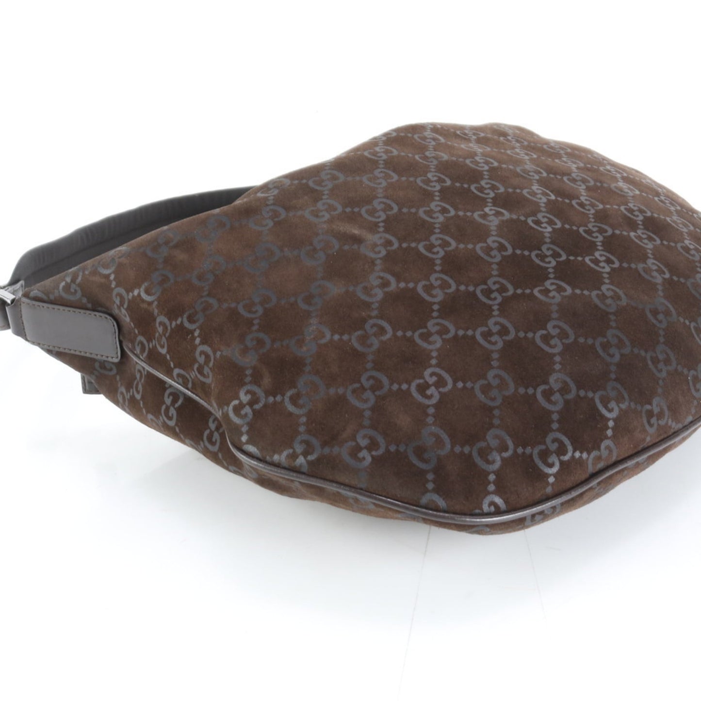 Gucci Brown Leather Shoulder Bag ( )