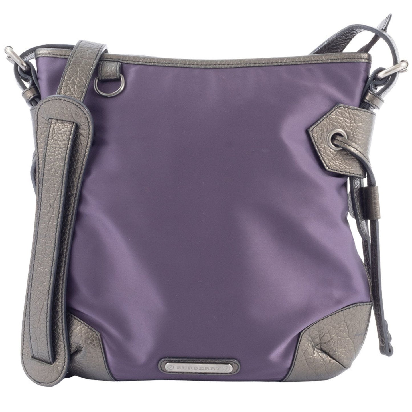 Burberry Purple Nylon Shoulder Bag ( )