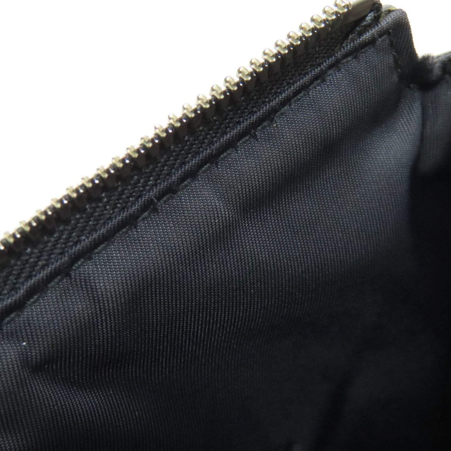 Gucci Sherry Line Black Canvas Shoulder Bag ( )