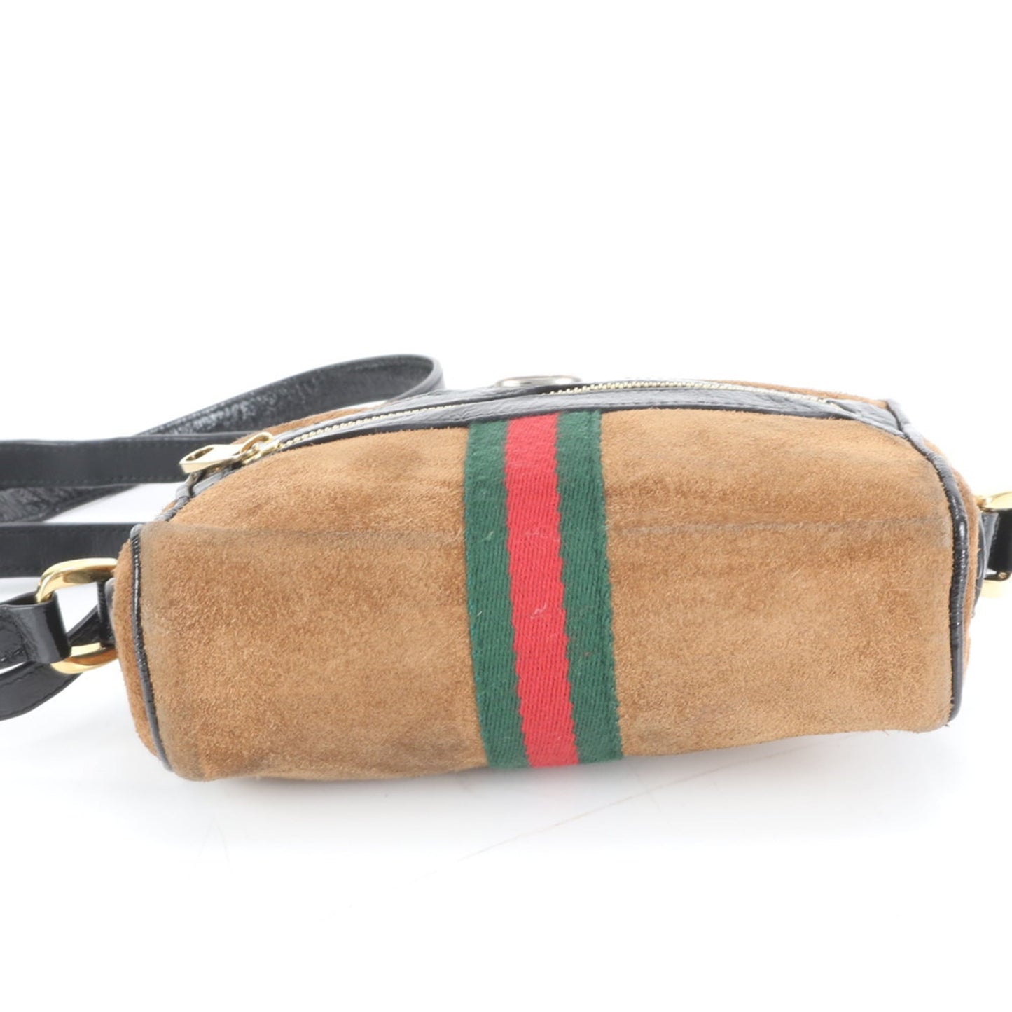 Gucci Brown Leather Shoulder Bag ( )