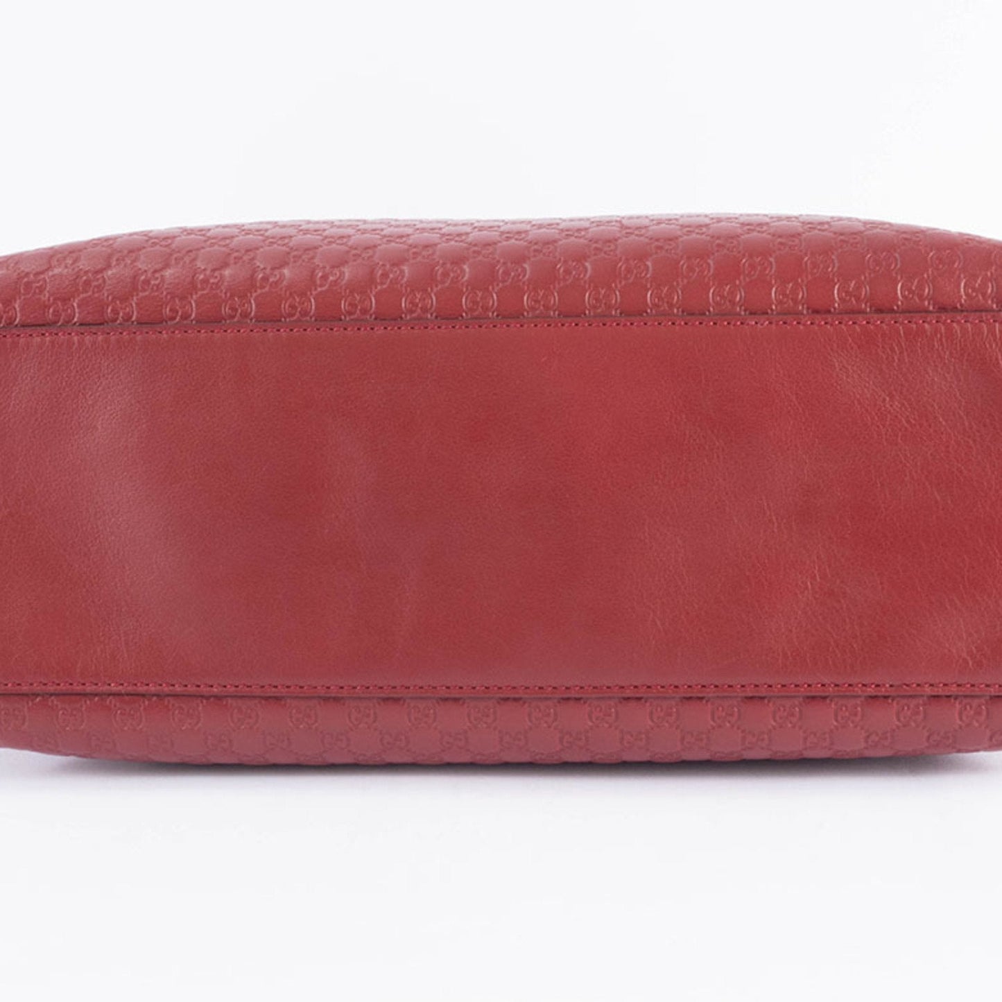 Gucci Microguccissima Red Color Leather Shoulder Bag ( )