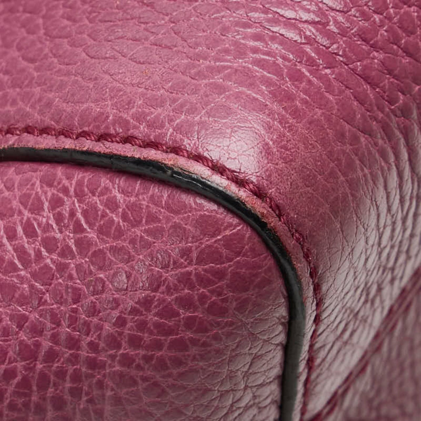 Gucci Purple Leather Handbag Shoulder Bag ( )