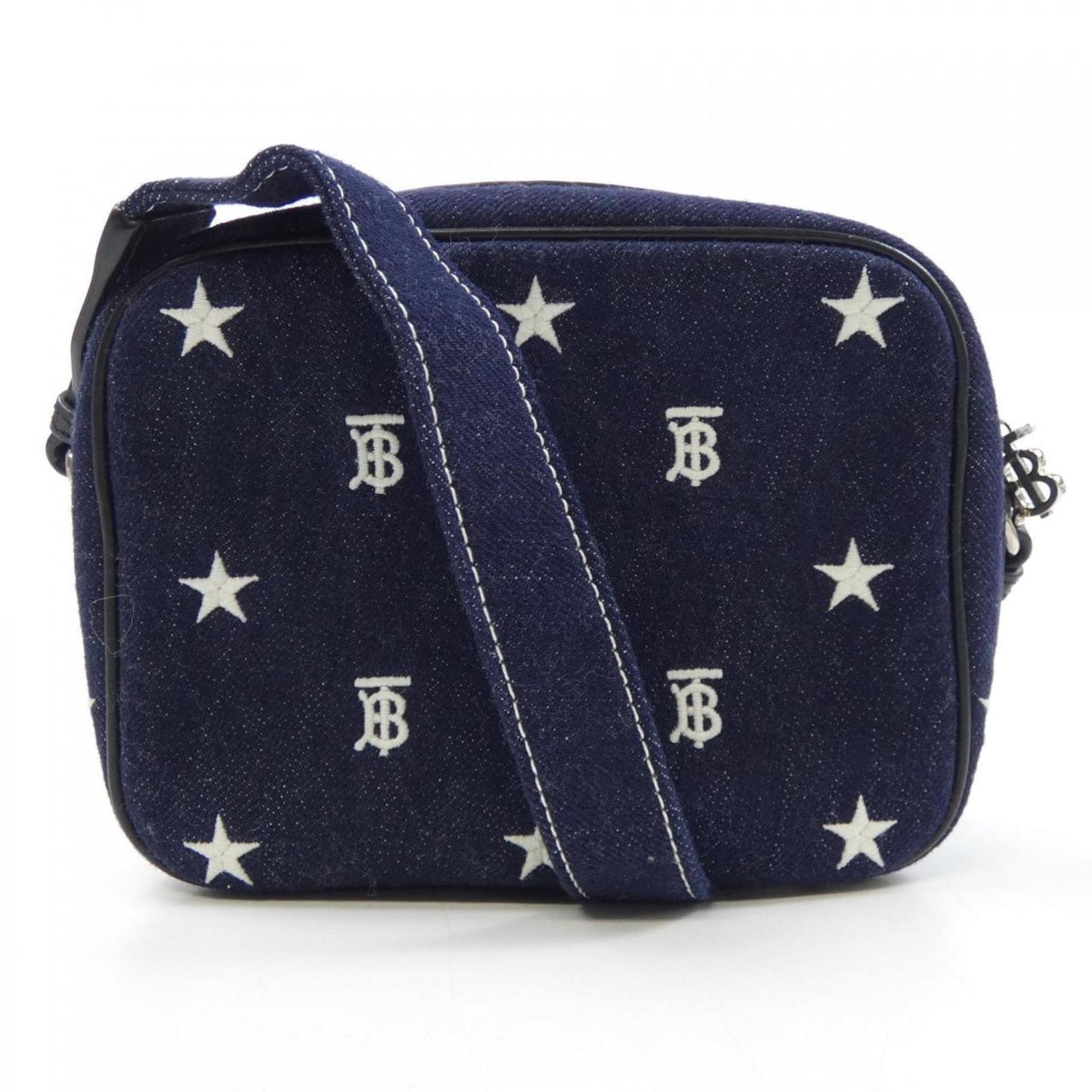 Burberry Navy Handbag ( )